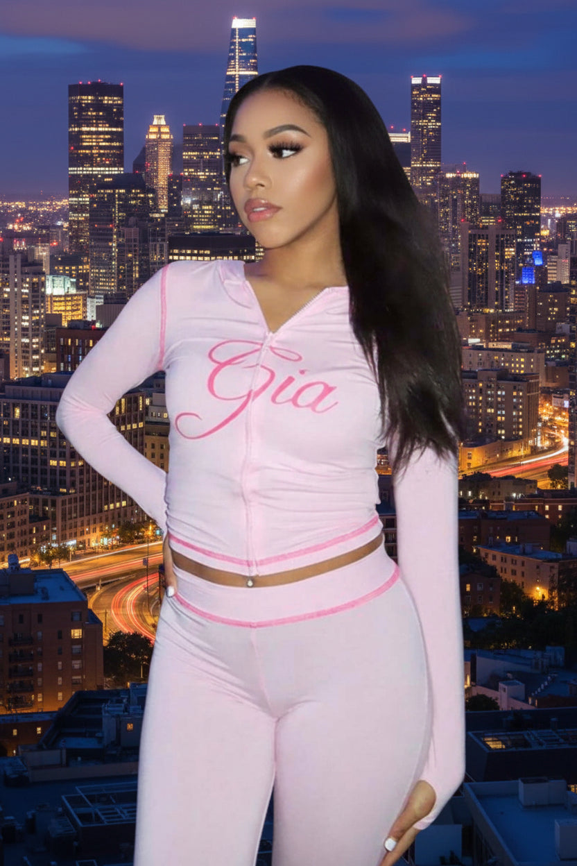 Pink 2pc Fashion Set