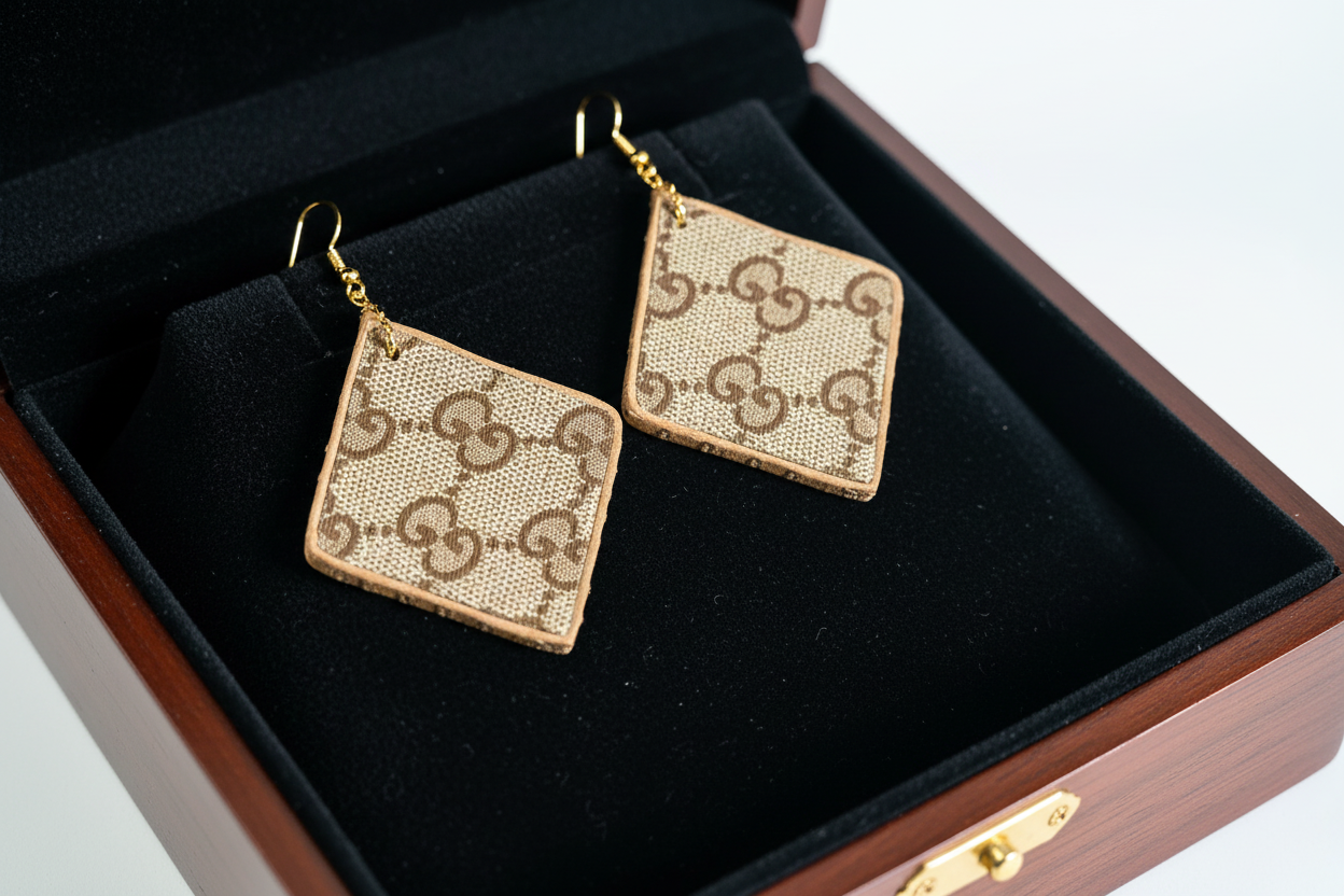 Brown GiGi Tassel Drops