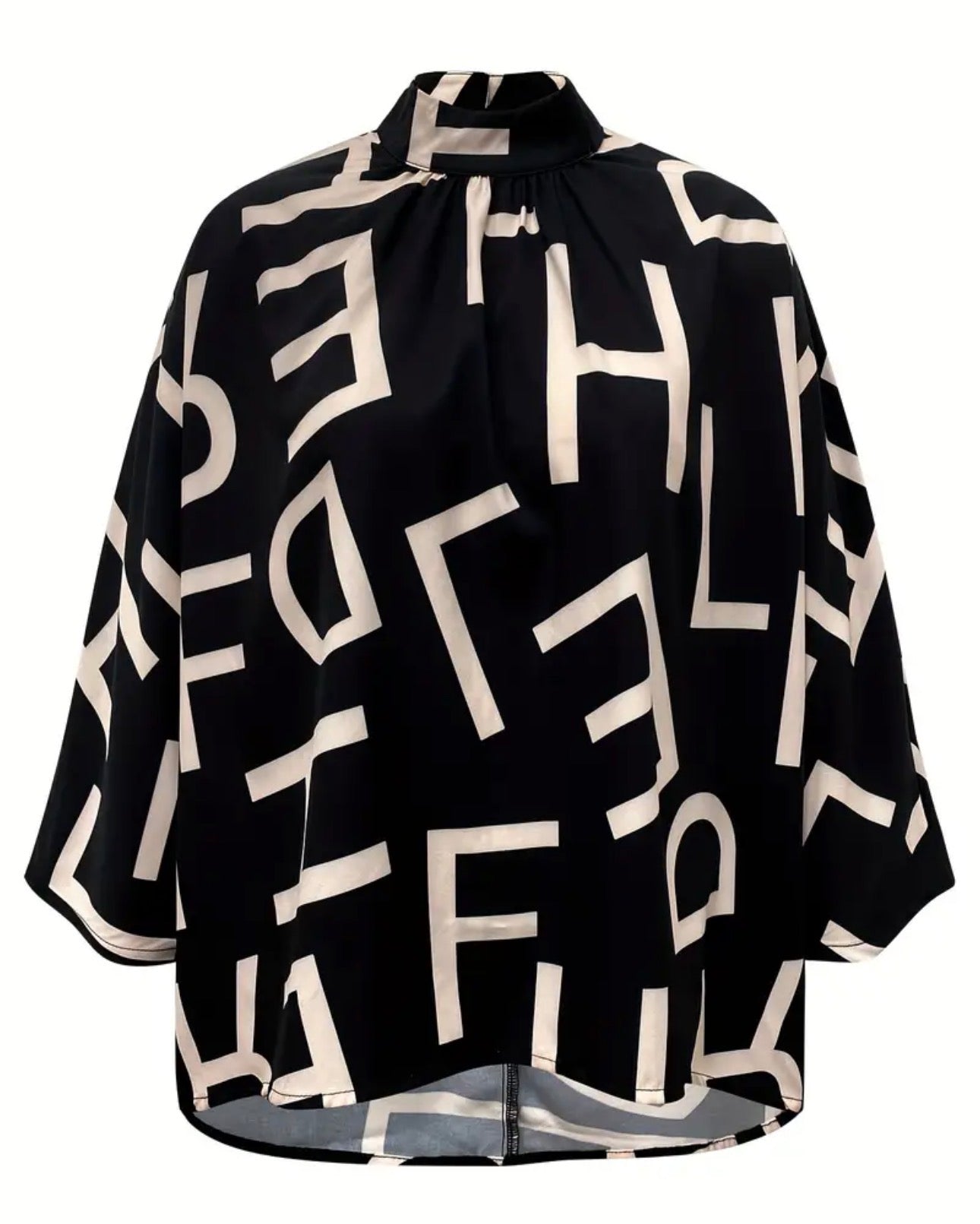 Women’s Elegant Stand Collar Blouse