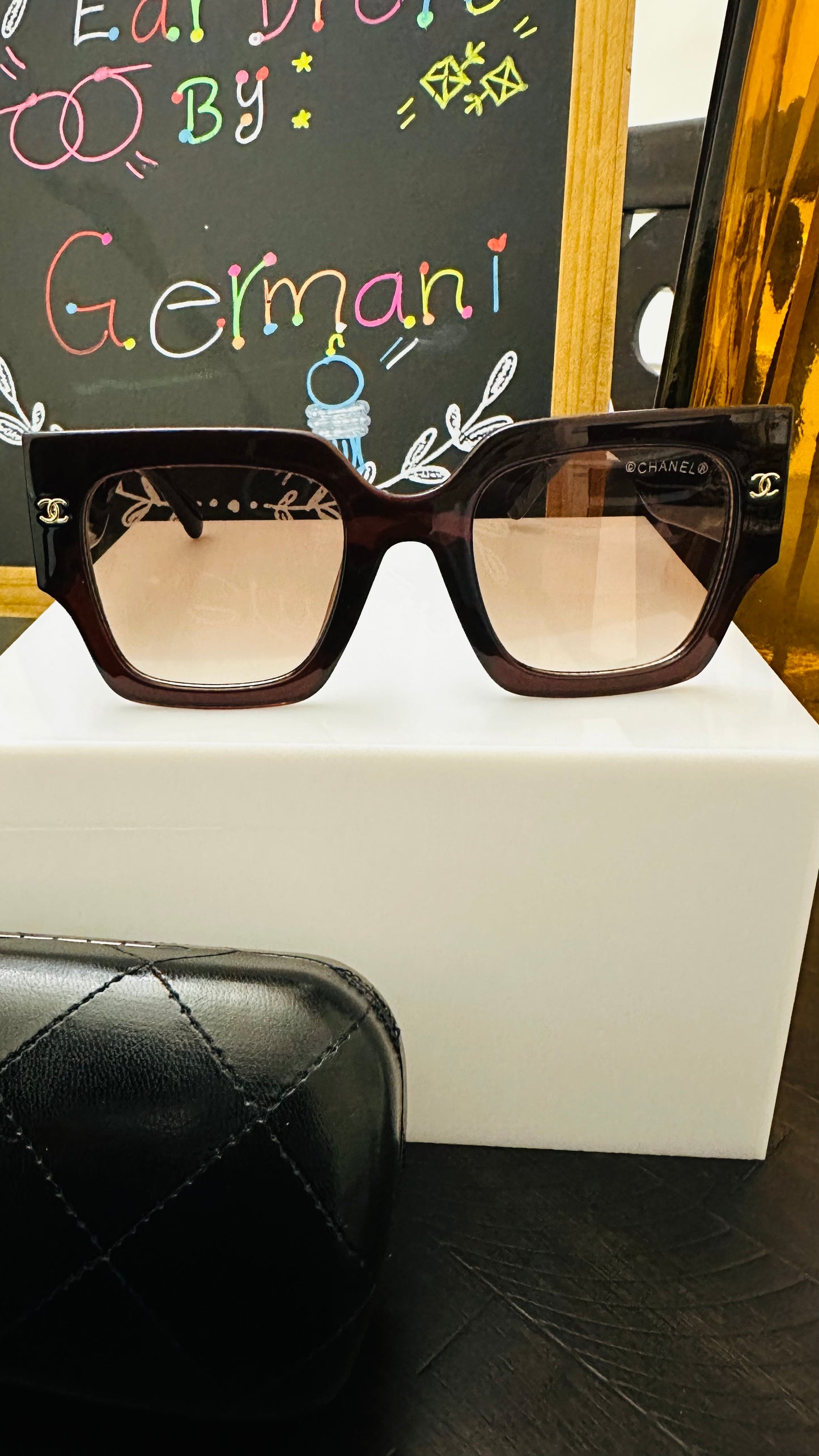 Brown Signature CiCi Sunglasses