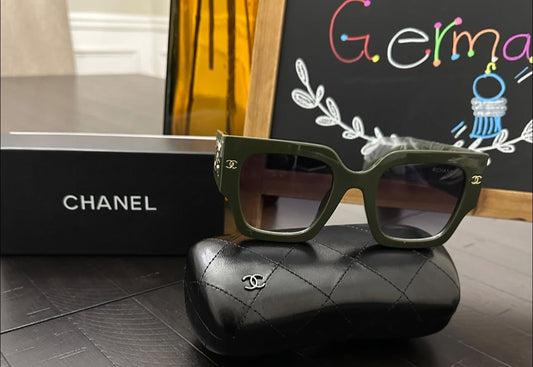 Olive Green Fashion Sunglasses