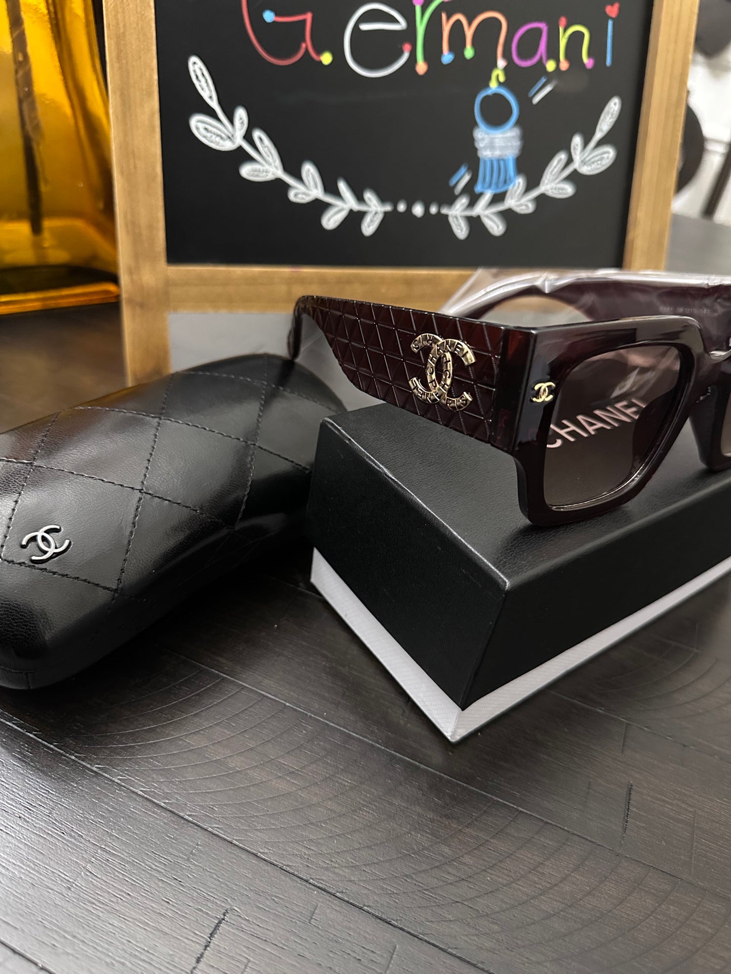 Chocolate Brown Fashion Sunglasses