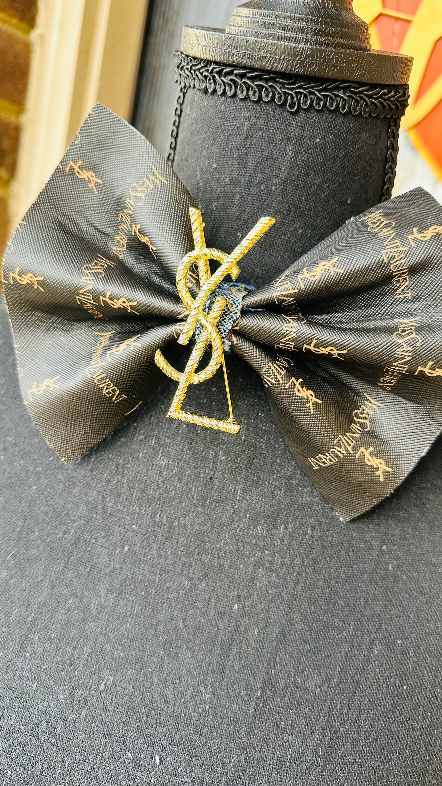 YSTLauren Dark Chocolate Big Bowtie