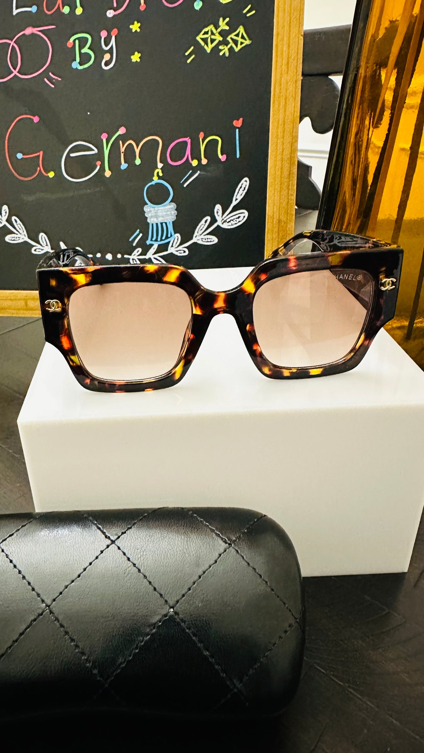 Brown Blend CiCi Sunglasses