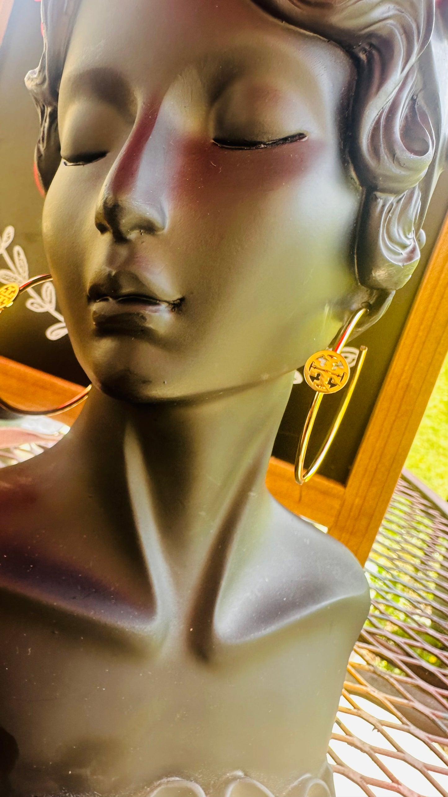Ms. TB Miller Fashion Gold Hoops