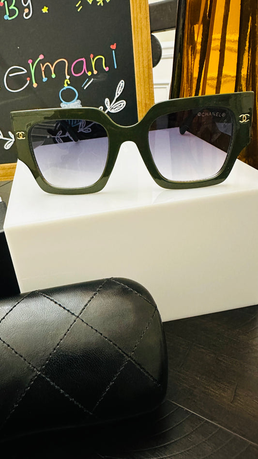 Olive Green CiCi Sunglasses