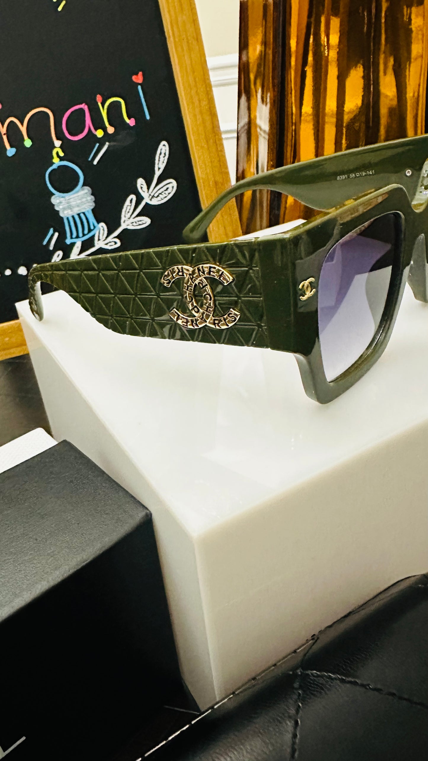 Olive Green CiCi Sunglasses
