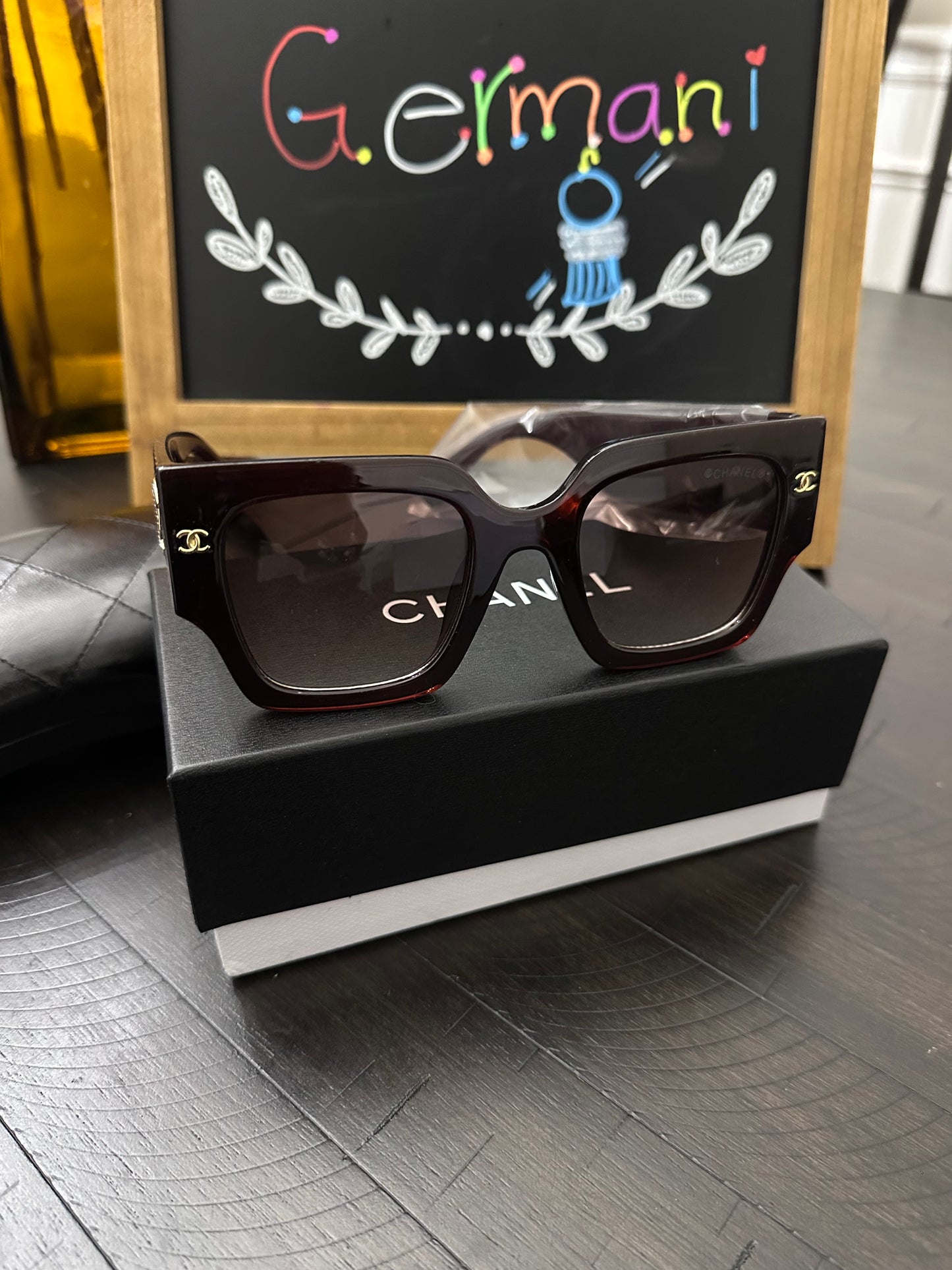 Chocolate Brown Fashion Sunglasses