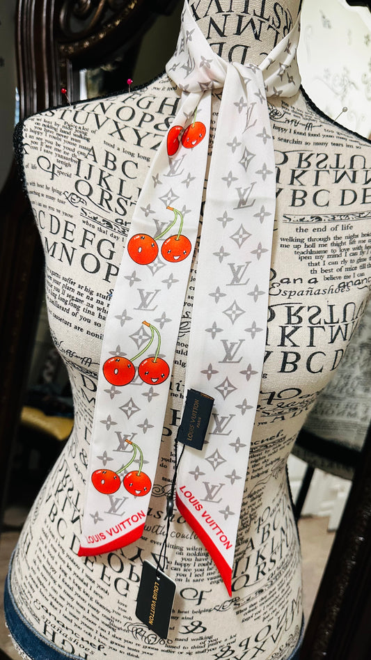 Red Cherries L’Vonta Fashion Scarf