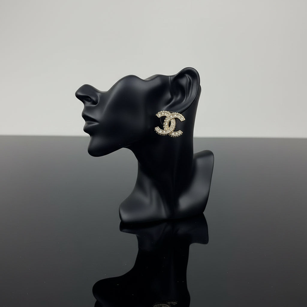 CiCi Gold and Silver  stud earrings