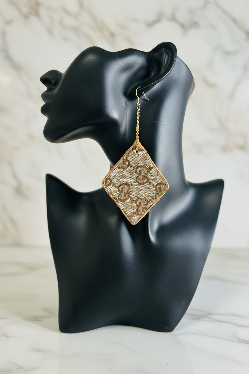 Brown GiGi Tassel Drops