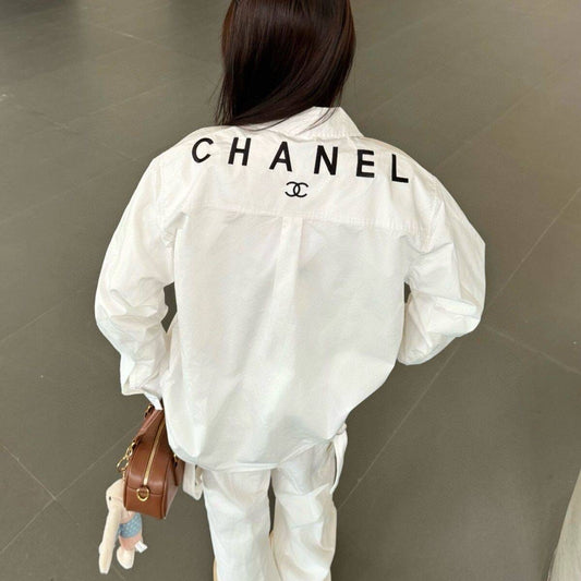 White CiCi Collar Blouse XLarge