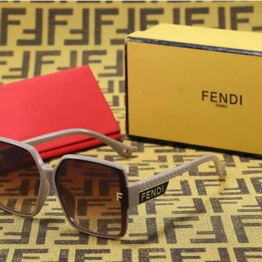Tan/ Brown Fendia Sunglasses