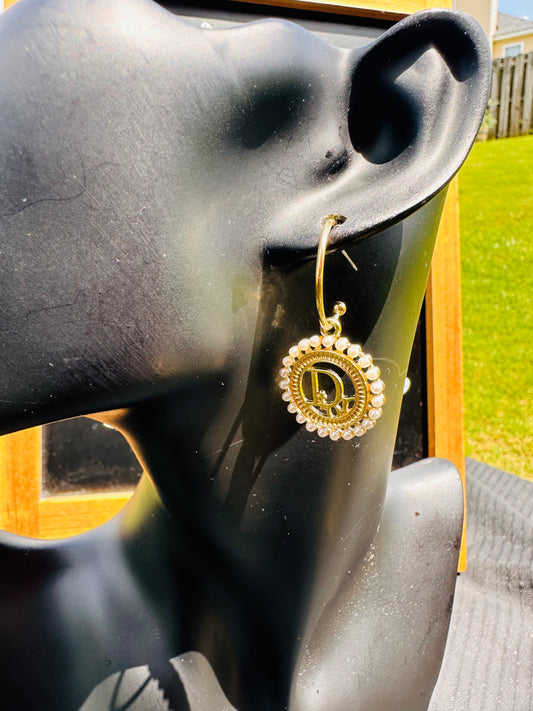 Gold Dangle Earrings