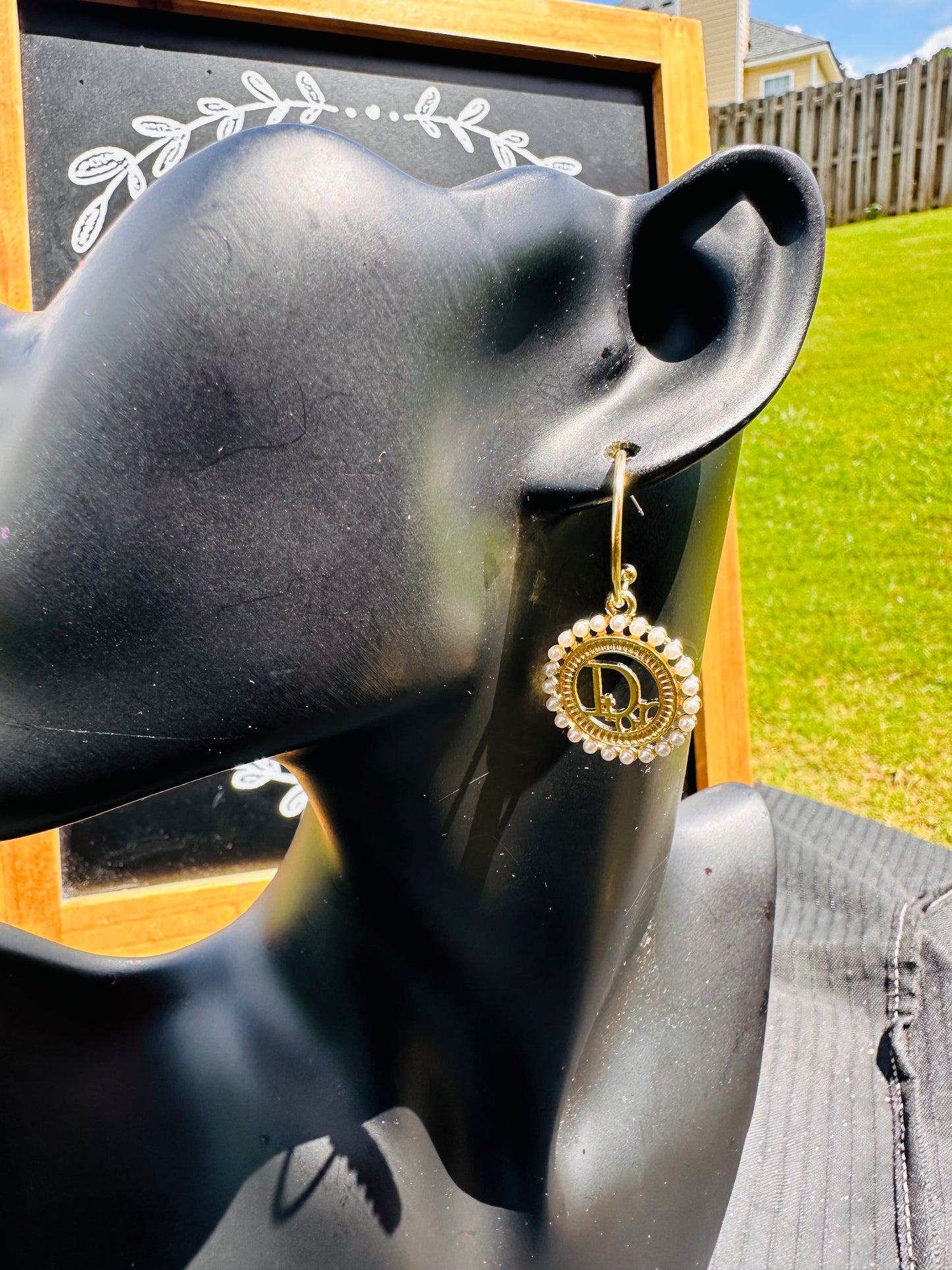 Gold Dangle Earrings