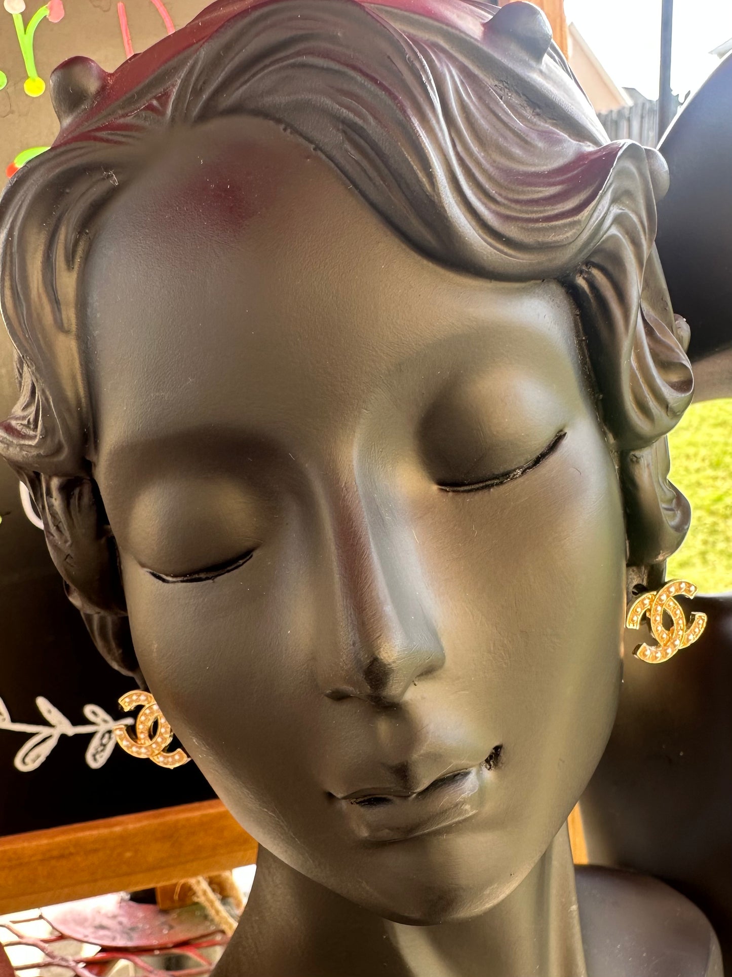 Gold & Pearls CiCi Stud Earrings