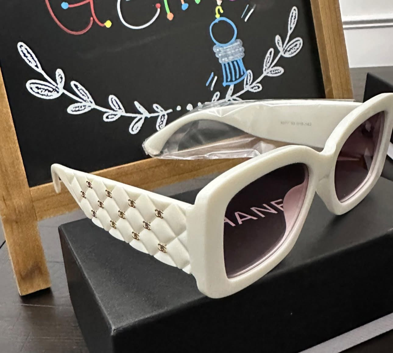 Cream Fashion Sunglasses