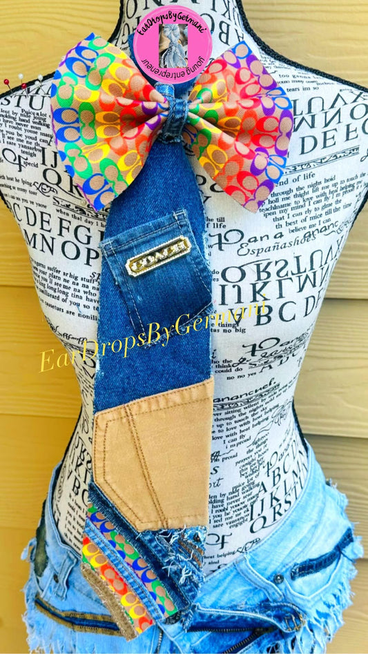 Multi- Color Bowtie Necktie