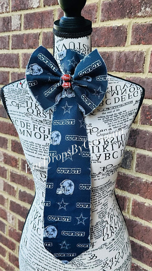 Dallas Fabric Bowtie Necktie (light weight)