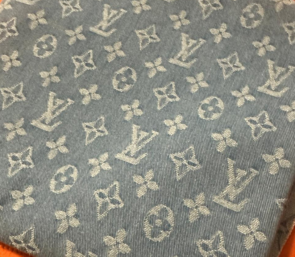L'V ee Light Denim Woven Fabric for Sewing DIY