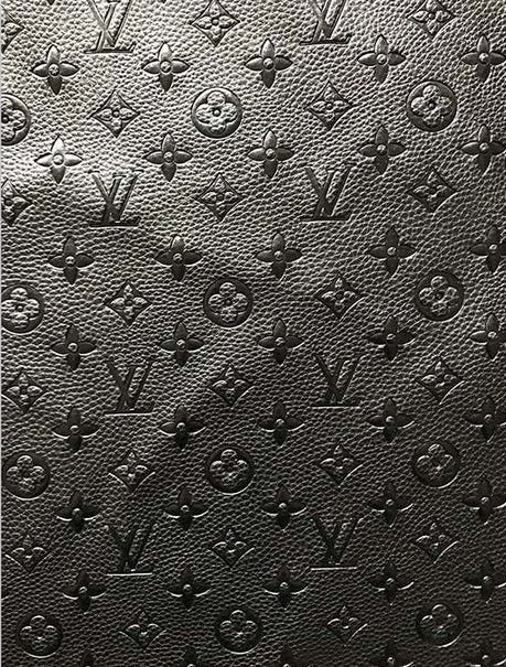Black Embossed L'Vee Custom Leather DIY