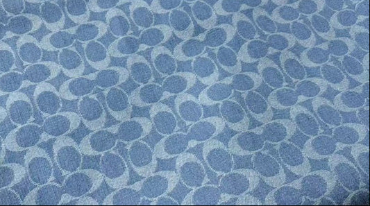 Coachella Light Denim Fabric Sold by Yard Sewing Fabric DIY Crafts Projects