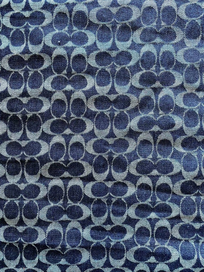 Dark Coachella  Denim Cotton Fabric